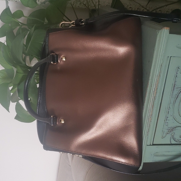 Coach Margot Carryall Crossgrain Leather Satchel Bag - Picture 3 of 11